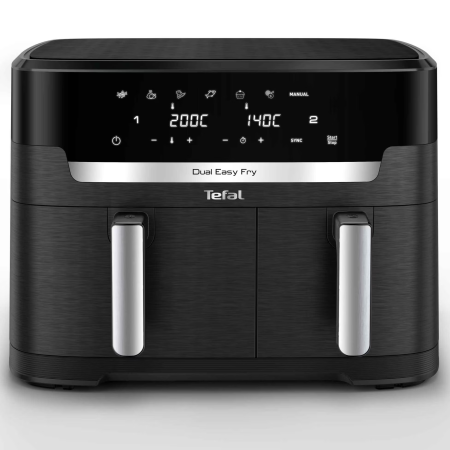 Tefal Dual Easy Fry XXL EY9428E0 — friteuză cu aer cald 11 L, dual-zonă [1]