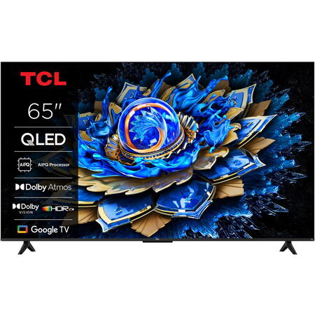 TV - Televizor 165 cm QLED – 4K UHD Smart Google TV, Dolby Vision, HDR10+