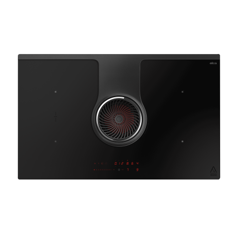 Plită cu inducție și hotă integrată Elica NikolaTesla BL/F/83 PRF0120978, 83 cm, control touch, negru [1]