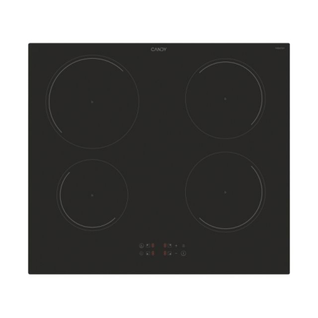 Plite incorporabile - Plita incorporabila inductie Candy CI642C, 4 zone de gatit, touch control, sticla neagra