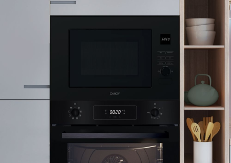 Cuptor cu microunde încorporabil Candy CA38F2K7NXBB, 20 L, grătar, negru [1]