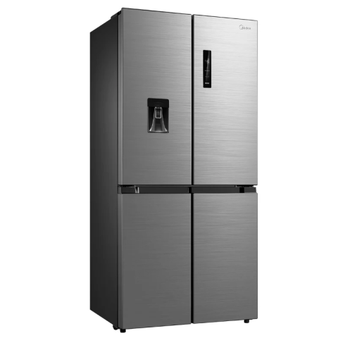 Combina frigorifica Midea MDRM632FGD46W, 470 L, No Frost, Inverter, WiFi, dozator apa, 177 cm, inox [1]