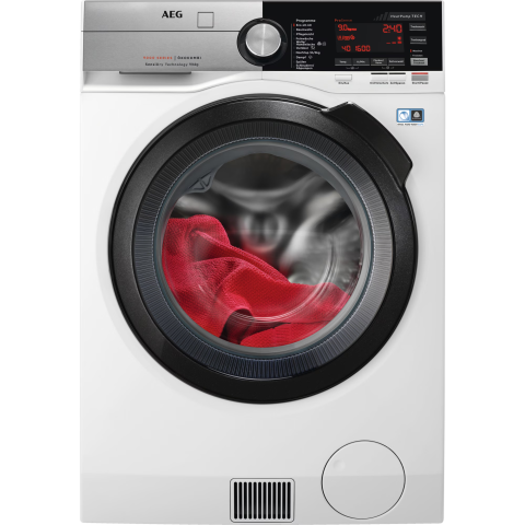 Mașini de spălat rufe si Uscatoare - Masina de spalat rufe cu uscator AEG L9WEF80690, 9 kg spalare / 6 kg uscare, pompa de caldura, SensiDry, DualSense, ProSteam