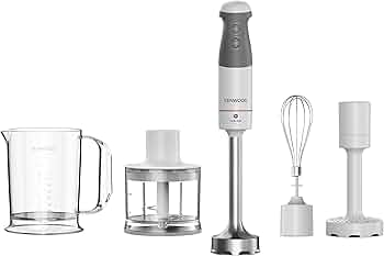 Blender vertical Kenwood Triblade HBM40.006WH, 650W, alb [1]