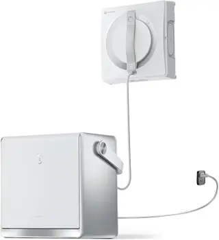 Robot de curățare geamuri Ecovacs WINBOT W2 PRO OMNI, stație multifuncțională 6-în-1, WIN-SLAM 4.0, alb [2]