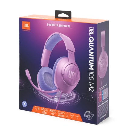 JBL Quantum 100M2 – căști gaming cu fir, violet (JBLQTUM100M2PUR) [1]