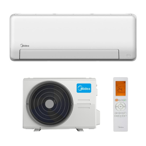 Aere condiționate - Aparat de aer conditionat Midea All Easy Pro Nordic 9000 BTU MSEPBU-09HRFN8 / MOX230-09HFN8-Ǫ V1, UV Pro, InstaHeater, Incalzire -25°C, WiFi Integrat