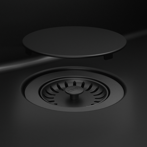 Accesorii cuve/ chiuvete - Capac ventil rotund matte black