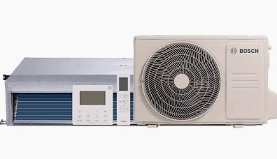 Aere condiționate - Aparat de aer conditionat tip consola Midea 12000 BTU MTJ-12HWFNX(GA) A7 / MOX230-12HFN8-Q(GA), Inverter, Dual Air Flow