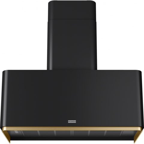 Hota decorativa FMYW BK 80 KL Matte Black / Gold [1]