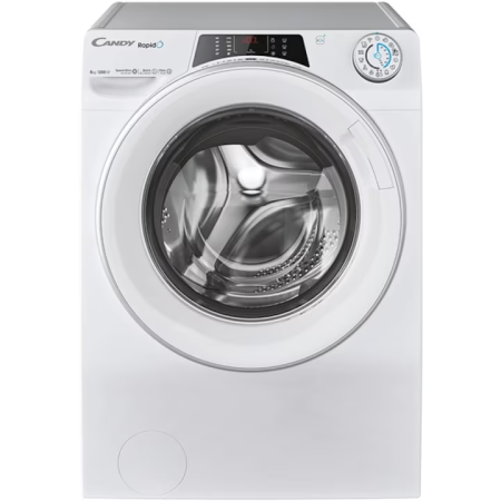 Mașini de spălat rufe si Uscatoare - Masina de spalat rufe Candy RO 1284DWMST/1-S, Wi-Fi, 8 kg, 1200rpm, Clasa A, alb