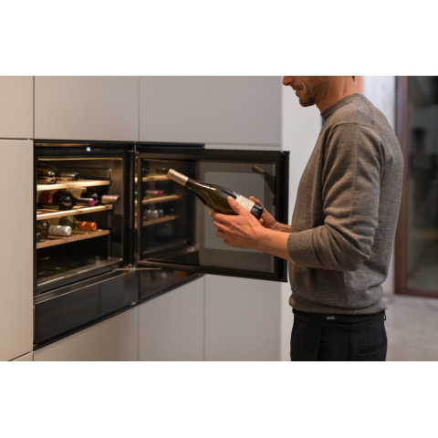 Vitrina vin FMY 24 WCR BK Nero [1]