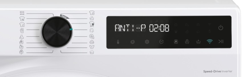 Mașină de spălat rufe 12 kg – 1400 rpm, motor Inverter, WiFi, programe rapide, alb [1]