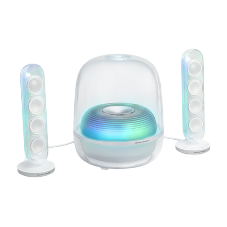 TV, Audio-Video si Foto - Sistem audio Harman Kardon SoundSticks 5 Bluetooth 2.1, alb