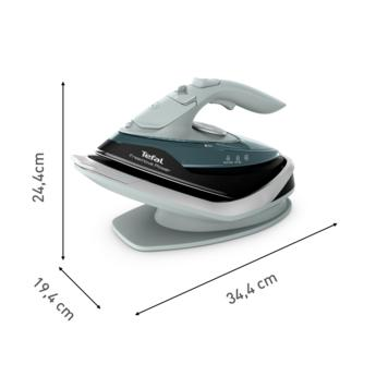 Fier de calcat cu abur 2500W, jet abur 260 g, Durilium Airglide, Auto Off, anti-picurare, albastru [1]
