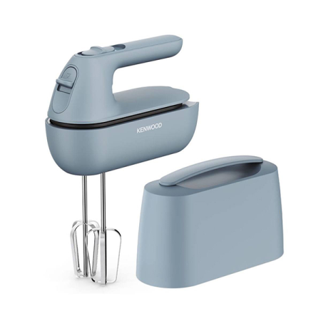 Mixere  verticale - Mixer de mână Kenwood QuickMix Go HMP40.000GY, 350 W, 5 viteze, accesorii inox