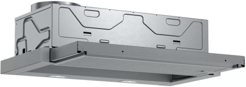 Aparate pentru gatit - Hota incorporabila telescopica Bosch DFL064A52, 60 cm, 400 m3/h, EcoSilence Drive, LED, clasa A, inox
