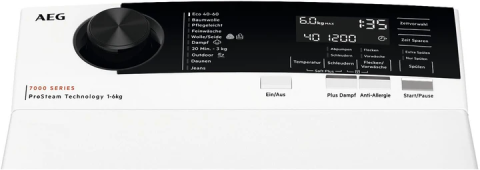 Masina de spalat rufe AEG LTR7A70260, incarcare verticala, 6 kg, 1200 rpm, ProSteam, ProSense, alb [1]