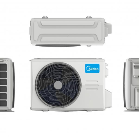 Aparat de aer conditionat Midea Xtreme Save 9000 BTU MSAGAU-09HRFNX-QRD0GW(GR) / MOX102-09HFN8-QRD0GW(GR), Gear Shift, Follow Me, WiFi Integrat [1]