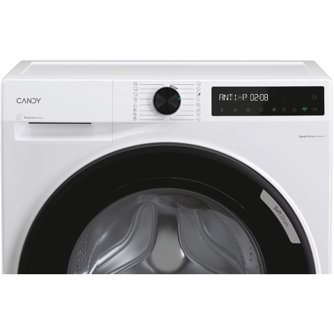 Mașină de spălat rufe Candy 12 kg – 1400 rpm, motor Inverter BPM, Wi-Fi, 16 programe, afișaj LED, alb [1]