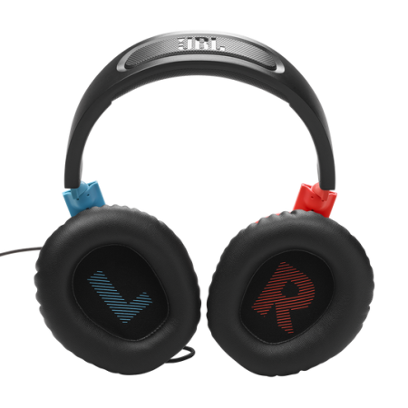 JBL Quantum 100N – căști gaming cu fir over-ear, albastru-roșu (JBLQTUM100N) [1]