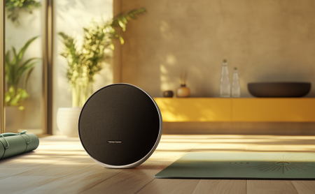 Boxe - Boxă Bluetooth portabilă Harman Kardon Onyx Studio 9, 50 W, autonomie 8 h, negru