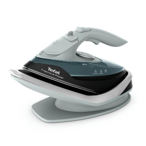 Aparate pentru călcat - Fier de calcat cu abur 2500W, jet abur 260 g, Durilium Airglide, Auto Off, anti-picurare, albastru