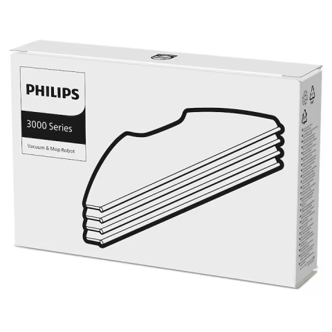 Rezervă mop Philips XV1430/00, set 4 lavete lavabile, compatibil HomeRun 2000 / 3000 [1]