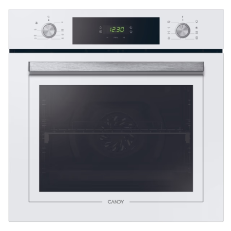 Cuptoare cu aburi - Cuptor electric Candy FCT625WXL/1, 70L, 8 functii, display, Cook Light, clasa A+, alb