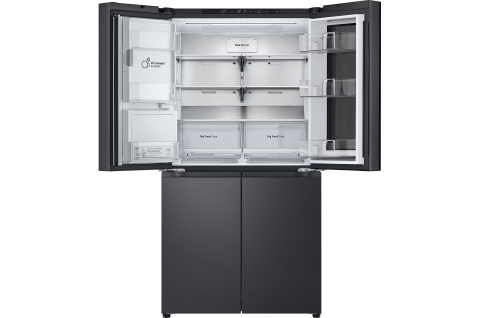 Frigider Multi-Door LG GMG960EVJE, 638L, InstaView, WiFi ThinQ, No Frost, dispenser apă și gheață, 4 uși [1]