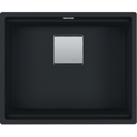 Chiuvete Bucătărie - Chiuveta Fragranite KNG 110-52 Matte Black + Baterie Active Twist Matte Black