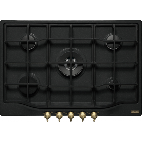 Aparate pentru gatit - Plita Gaz FHCL 755 4G TC ON Nero C