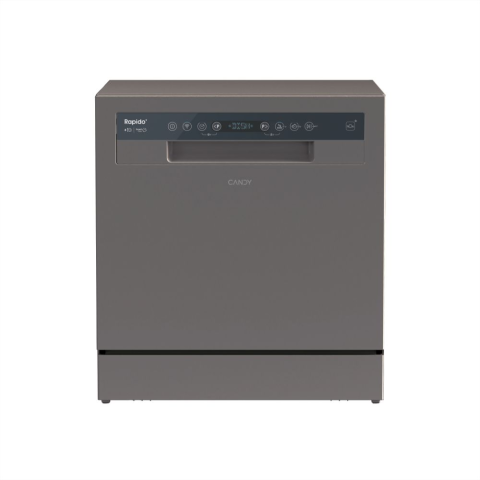 Mașini de spălat rufe si Uscatoare - Mașină de spălat vase compactă 8 seturi – WiFi, 8 programe, Rapid 35 min, 55 cm, antracit