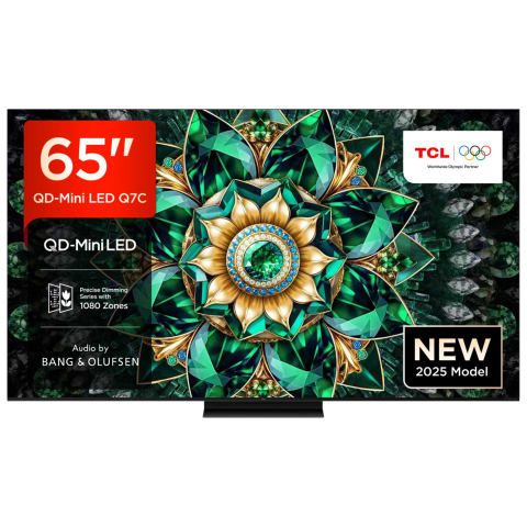 TV, Audio-Video si Foto - Televizor 65” Mini LED QLED 4K – 144Hz, Google TV, Dolby Vision IQ, HDR10+