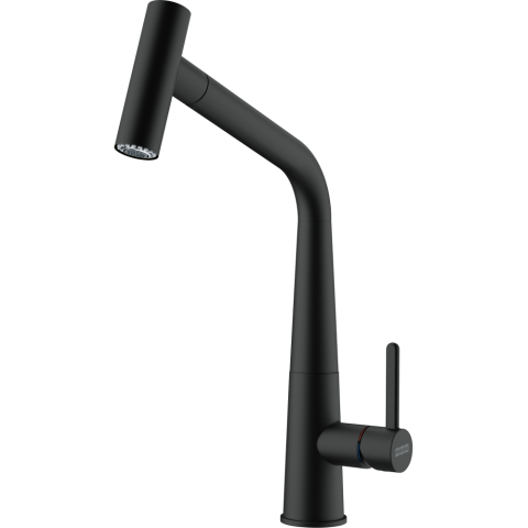 Baterii Bucătărie - Baterie Icon Dus Extractabil Matte Black