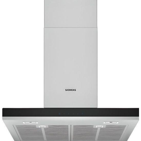 Aparate pentru gatit - Hotă decorativă Siemens iQ300 LC67BHM50, 60 cm, 752 m³/h, touchControl, LED, Inox