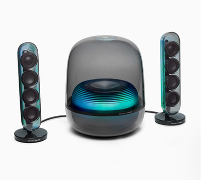 TV, Audio-Video si Foto - Sistem audio Harman Kardon SoundSticks 5, 2.1, Bluetooth, negru