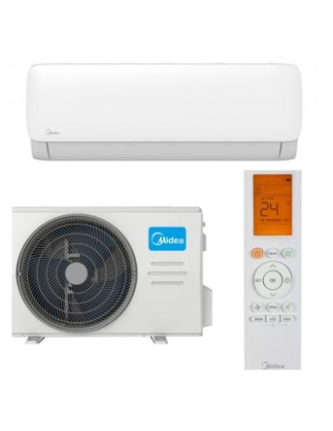Aere condiționate - Aparat de aer conditionat Midea Xtreme Fresh 9000 BTU MSAGAU-09HRFN8-QRD1GW / MOX133-09HFN8-QRD1GW, UV Pro, HEPA, Inverter Quattro, WiFi Integrat