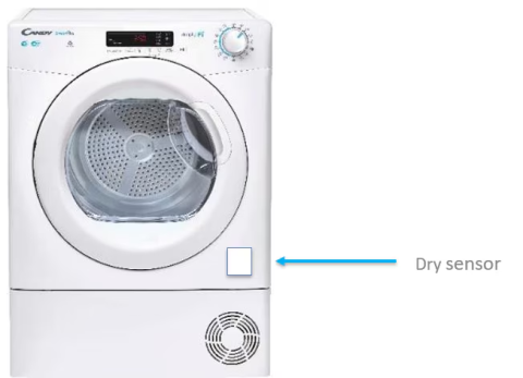 Mașini de spălat rufe si Uscatoare - Uscător rufe 10 kg – pompă de căldură, Easy Iron Plus, programe rapide, alb