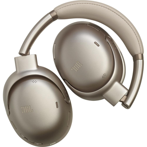 TV, Audio-Video si Foto - Căști Wireless JBL Tour One M3 Smart Tx, True Adaptive Noise Cancelling 2.0, Bluetooth 5.3, Hi-Res Audio, JBL Spatial 360, 70 Ore Autonomie, Latte (Mocha)