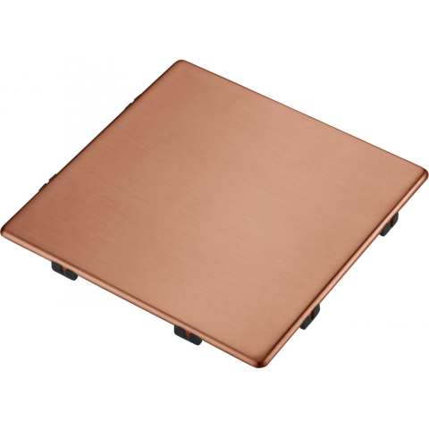 Accesorii cuve/ chiuvete - Capac scurgere patrat Cooper (FRESNO, KUBUS 2)