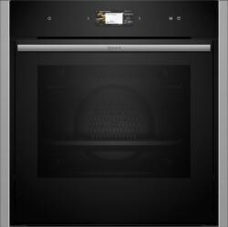 Cuptoare incorporabile - Cuptor incorporabil NEFF B64VS71N0, 71L, Slide&Hide, VarioSteam, Air Fry, WiFi Home Connect, curatare pirolitica, inox/negru