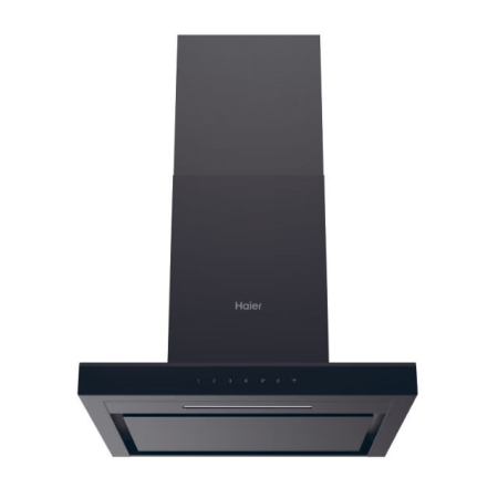 Hote - Haier HATS6CBS4BWIFI – Hotă incorporabilă telescopică, 60 cm, ventilație cu recirculare + evacuare, neagră, Wi-Fi compatibilă