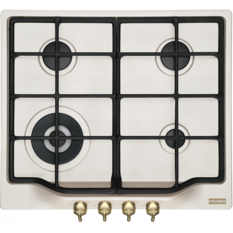 Aparate pentru gatit - Plita Gaz FHCL 604 3G TC PW Panna C