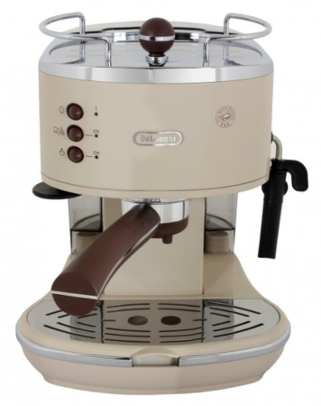 Espressor cu capsule - Espressor manual De’Longhi Icona Vintage ECOV311.BG, bej