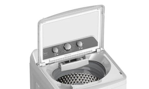 Masina de spalat rufe Midea MF100T70B-12A, incarcare verticala, 7 kg, 1200 rpm, Clasa A, Motor Inverter, Steam Care, alba [1]