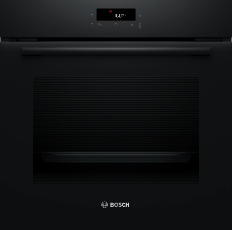 Cuptoare incorporabile - Cuptor incorporabil Bosch HBA571BB4, 71 L, autocuratare pirolitica, AutoPilot 10, 3D Hotair, negru