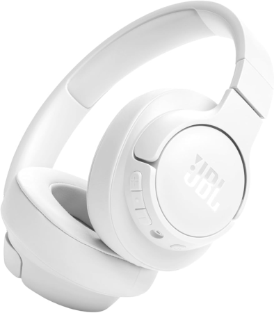 TV, Audio-Video si Foto - Căști over-ear wireless JBL Tune 720BT White