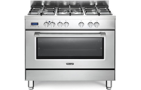 Aragaz profesional De’Longhi PRO 96 MX ED RO – 90 cm, 4/5 arzătoare (variantă mixt-gaz + electric sau inducţie, în funcţie de versiune) [1]