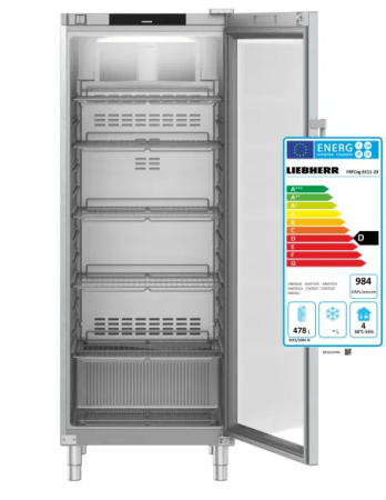 Frigider profesional de laborator cu ușă din sticlă – FRFCvg 6511 001 [1]